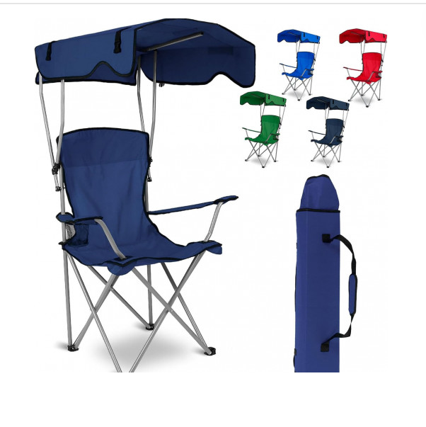 SILLA DE PLAYA CON SOMBRILLA