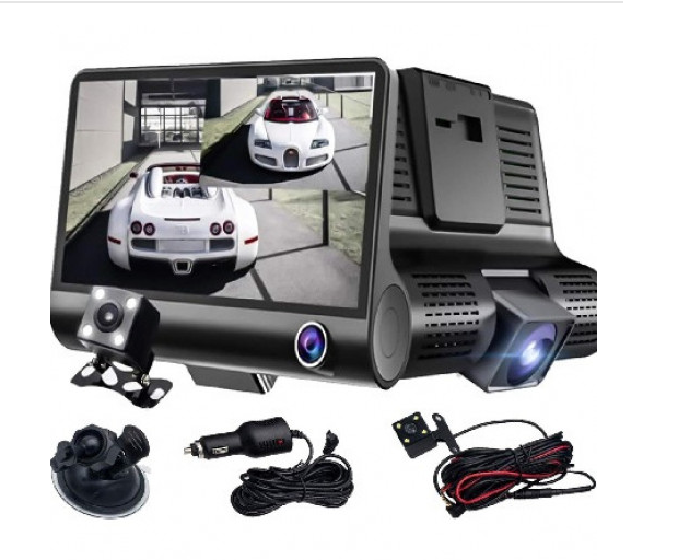 CAMARA DE COCHE DOBLE LENTE