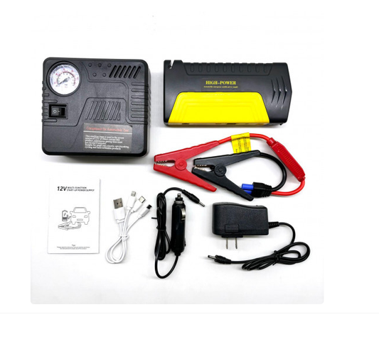 JUMPER DE VEHICULO TM15 + BOMBA DE AIRE KIT TODO EN UNO MD-10505